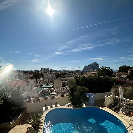 Villa Parte De Con Vista Al Mar Y Penon De Ifach En Calpe! *