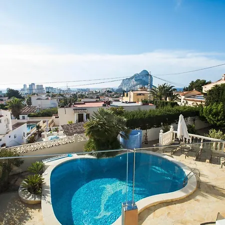 Villa Con Vista Al Mar Y Peñón De Ifach En Calpe!